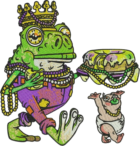Chenille embroidery digitizing samples